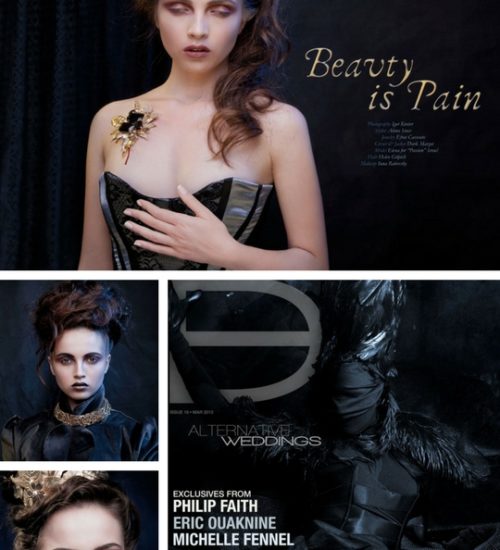 Обложка Published by Dark Beauty Magazine ISSUE 18