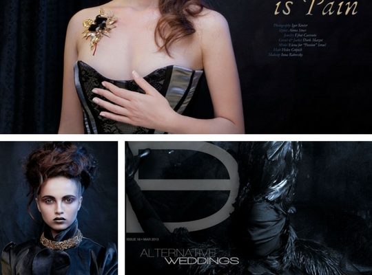 Обложка Published by Dark Beauty Magazine ISSUE 18