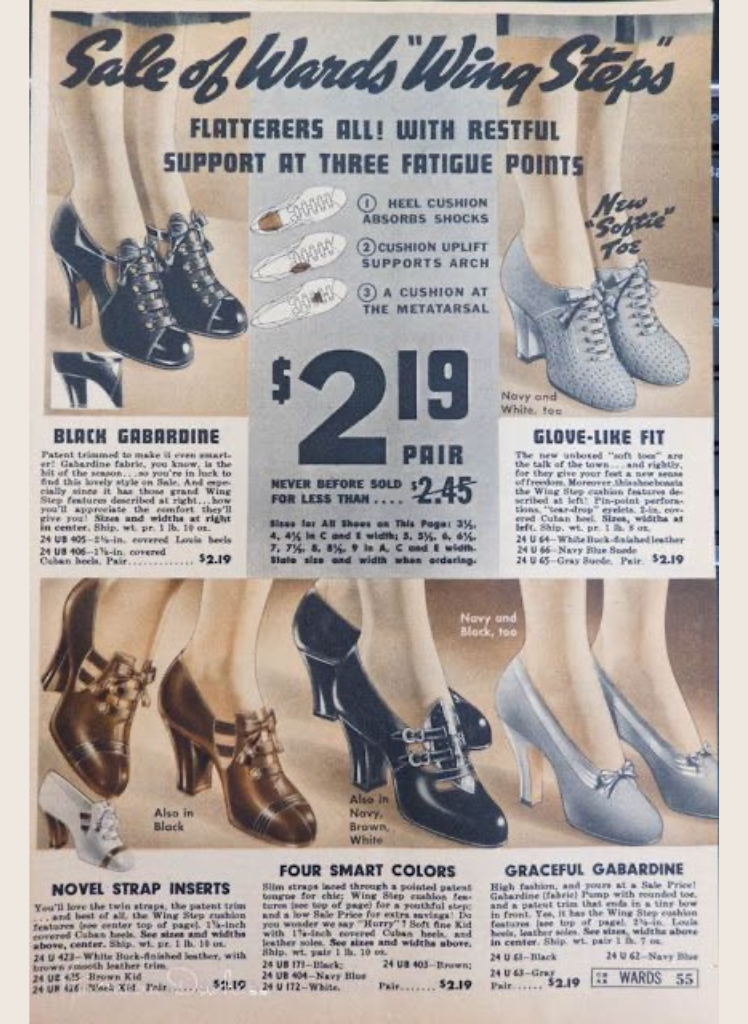 обувь 1942